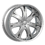 chrome rims, custom rims F5-100